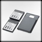 Replacement 3.7V 3500mAh and 1800mAh Battery - Black Cover