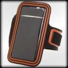 Arm Band Case - Black and Orange