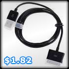 USB Data/Charging Cable for All iPod/iPhone 2G/3G/3GS - Black (1M)